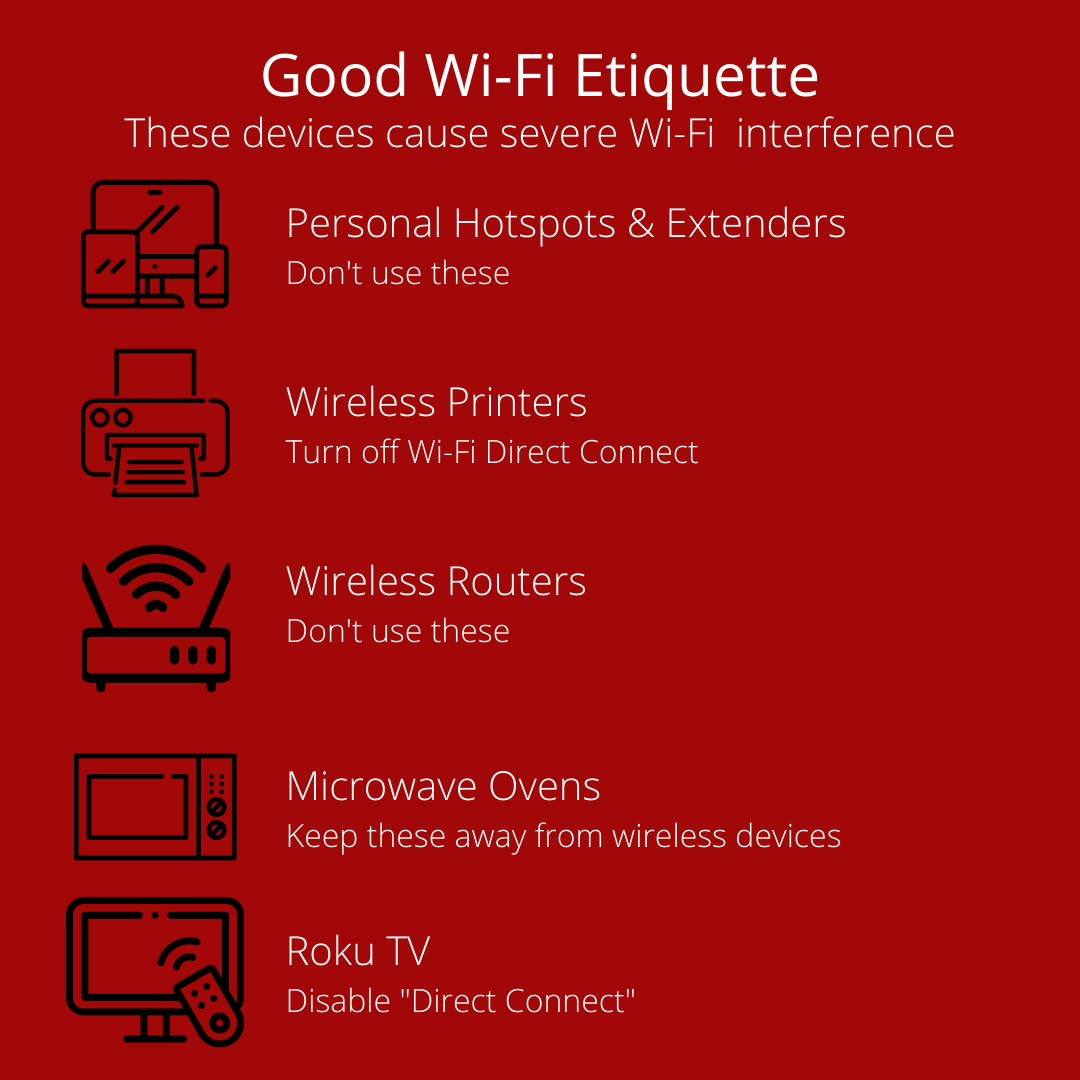 WiFi Etiquette